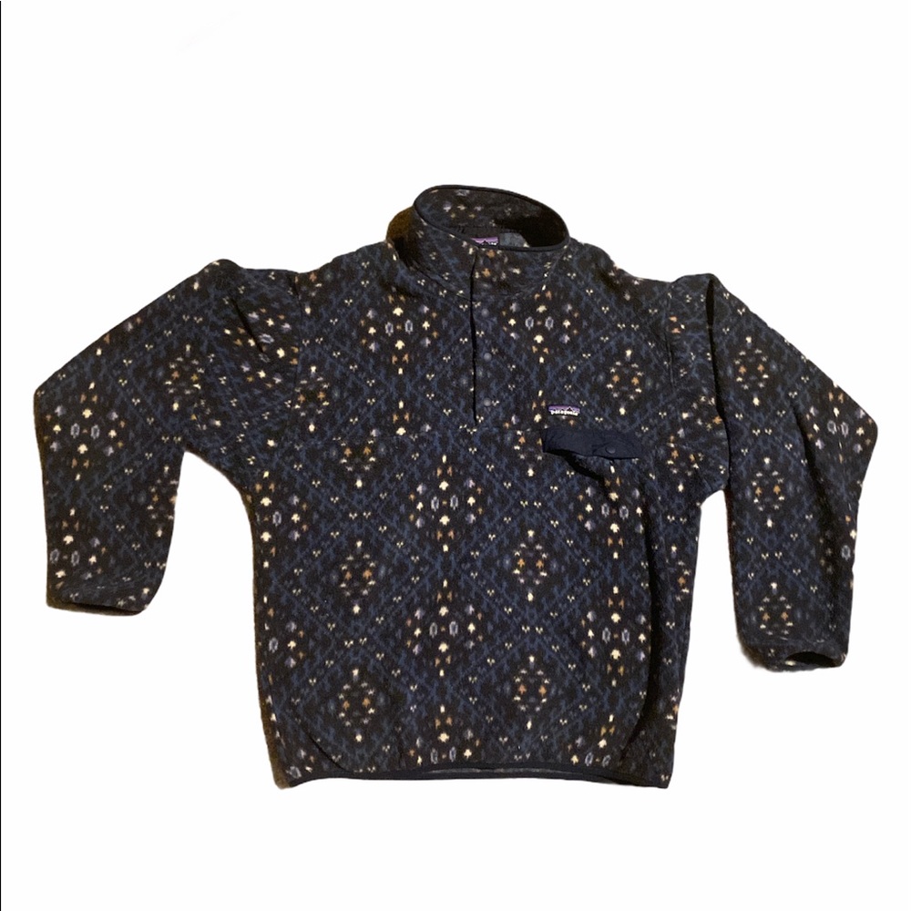 Large Patagonia 1/4 button-up Synchilla